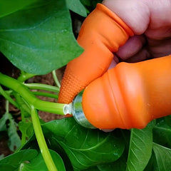 Professional Silicone Garden Thumb Finger Picking Gloves