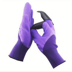 Garden Gloves With Claws - Protect Fingers & Nails - Dig, Plant, Weed, Seed