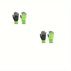 Gardening Gloves Rubber Coated Protective Work Gloves Medium Size