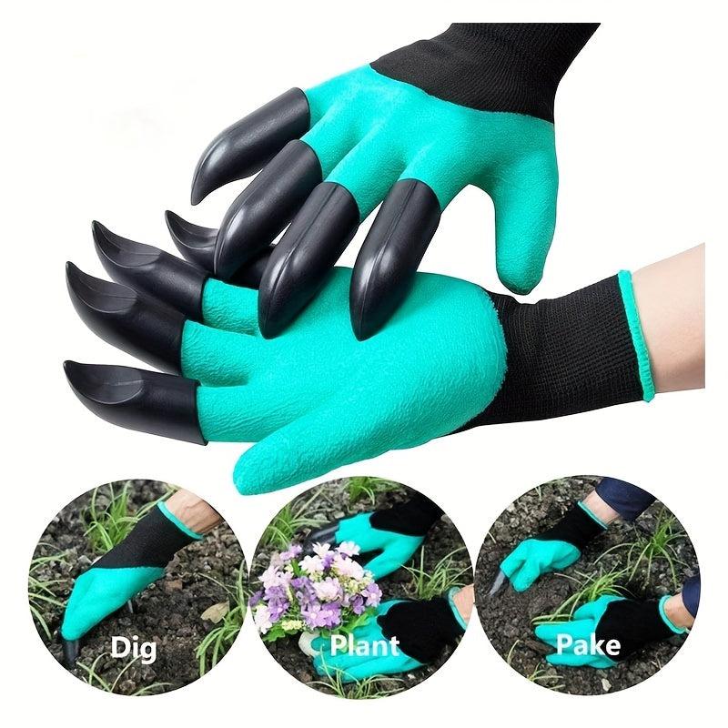 5pcs Gardening Claw Gloves Tools Digging Claws ABS Material Finger Cover