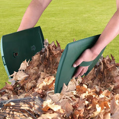 Garden Rakes Leaf Rake Scoops Garden Cleaning Rubbish Leaf Collector Grabs