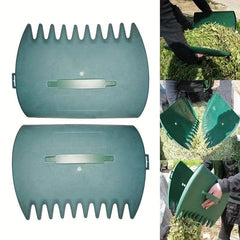 Garden Rakes Leaf Rake Scoops Garden Cleaning Rubbish Leaf Collector Grabs