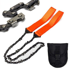 Pocket Chainsaw Outdoor Survival Hand Chainsaw Emergency Kit