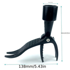 Stand Up Weed Puller Feet Manual Tool Heavy Duty Claw Head for Gardening