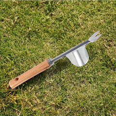 Stainless Steel Garden Weed Remover and Soil Loose Shovel
