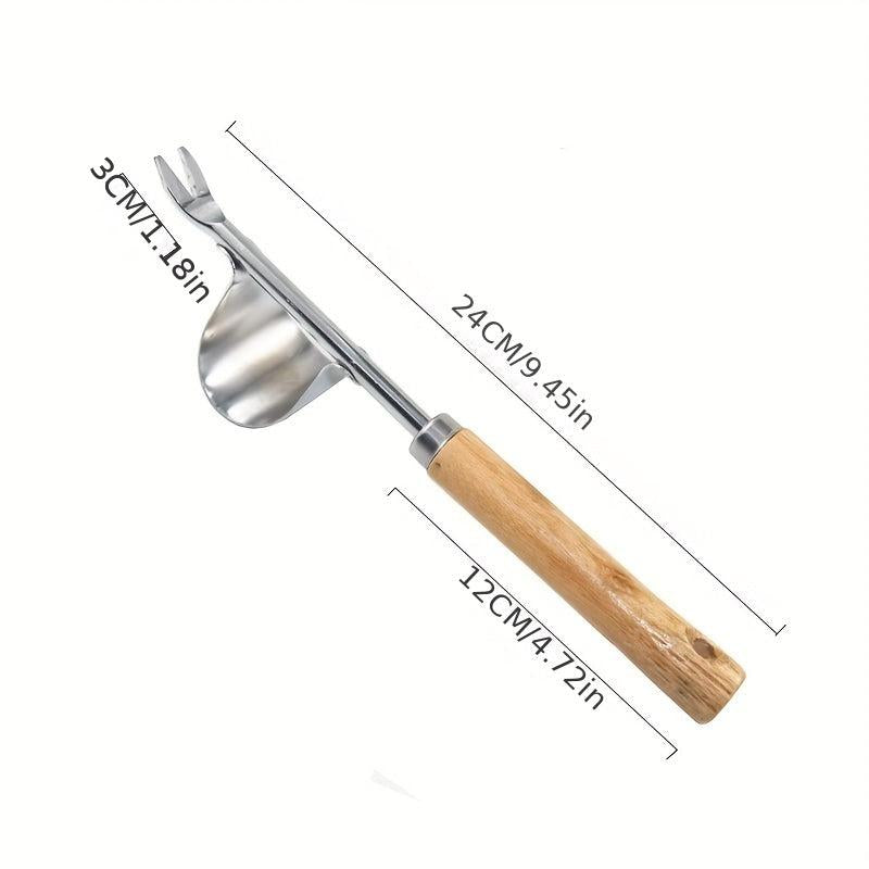 Stainless Steel Garden Weed Remover and Soil Loose Shovel