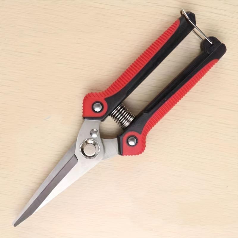 1pc Stainless Steel Pruning Shears For Gardening Hand Pruner Garden Scissors