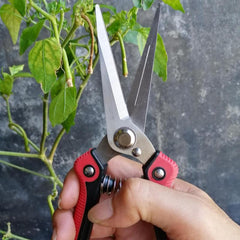 1pc Stainless Steel Pruning Shears For Gardening Hand Pruner Garden Scissors