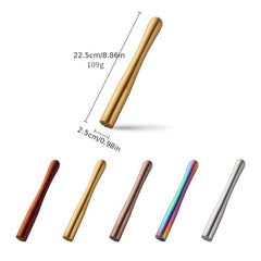 Stainless Steel Ice Muddler Cocktail Shaker DIY Barware Tool