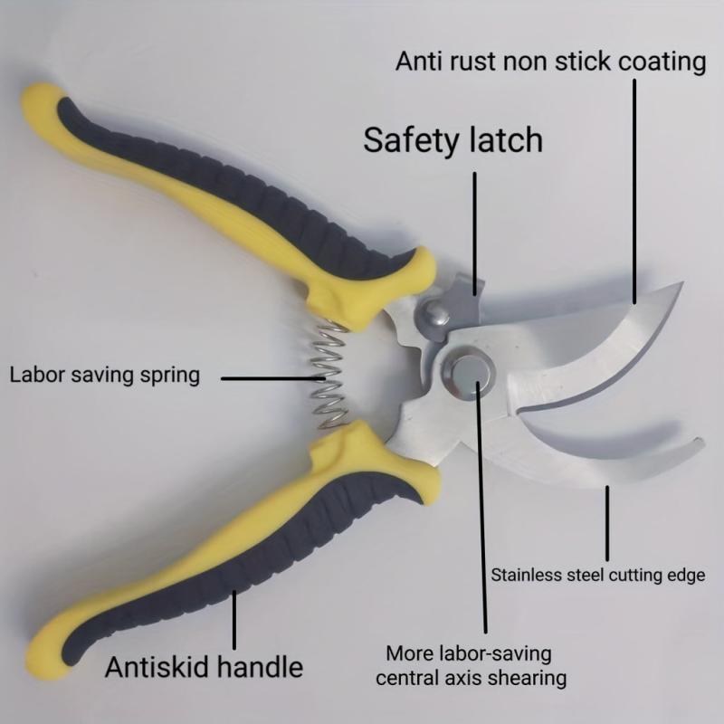 Stainless Steel Garden Pruning Shears for Fruit Pedicels