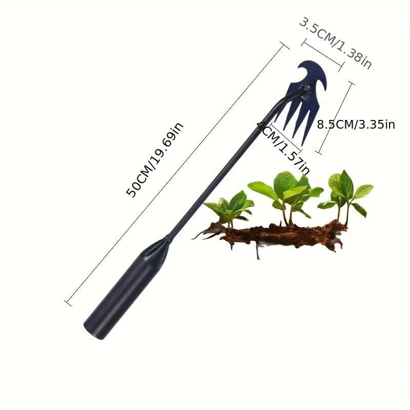 1pc Garden Weeding Tool Manganese Steel Weed Puller Hand Remover