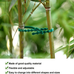 100pcs Adjustable Plant Ties for Shrubs & More