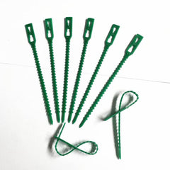 100pcs Adjustable Plant Ties for Shrubs & More
