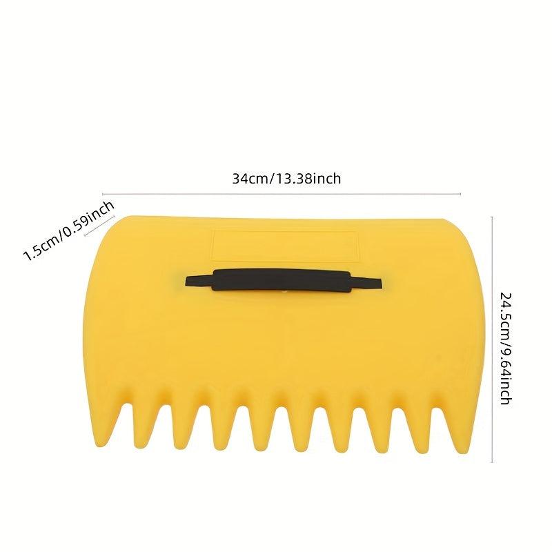 Leaf Litter Clamps Gardening Plastic Rake for Leaves Collection