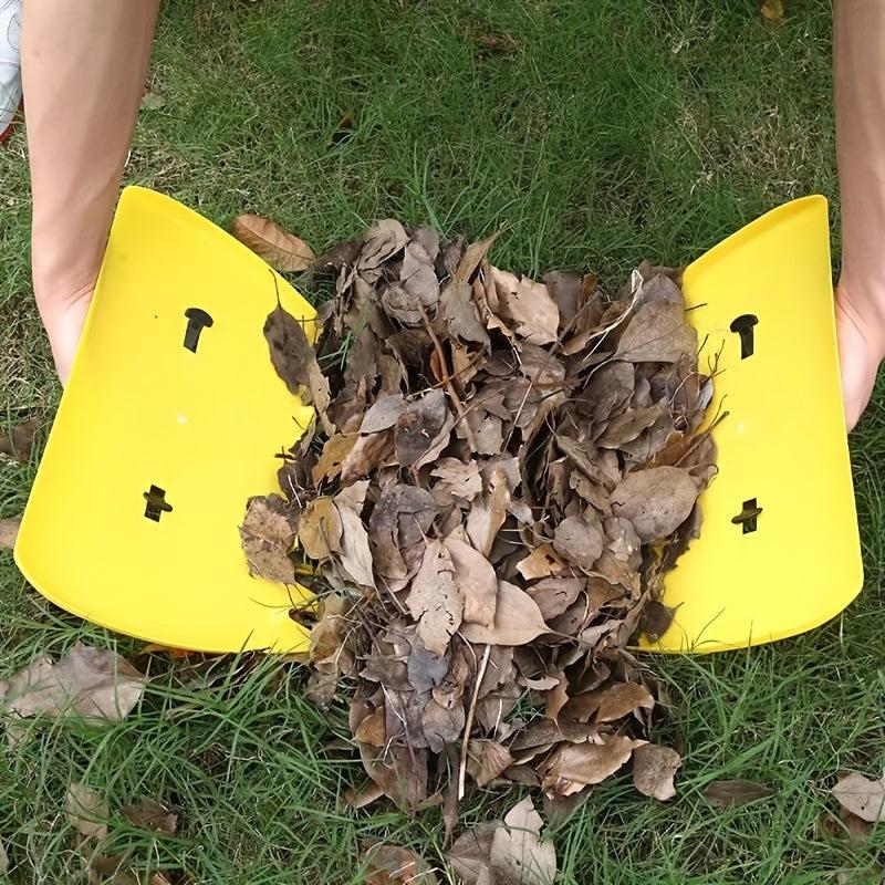 Leaf Litter Clamps Gardening Plastic Rake for Leaves Collection