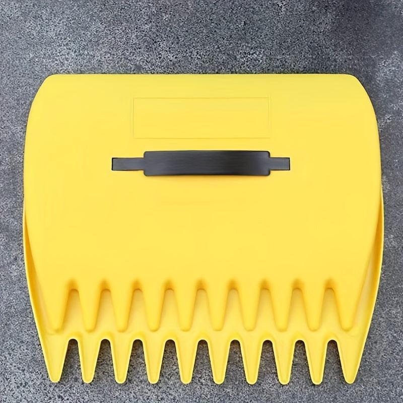 Leaf Litter Clamps Gardening Plastic Rake for Leaves Collection