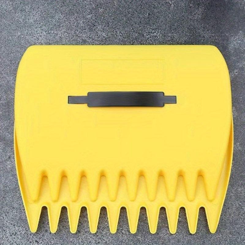 Leaf Litter Clamps Gardening Plastic Rake for Leaves Collection