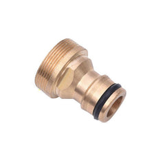 Brass Quick Connect Garden Hose Tap Adaptor for Easy Water Pipe Connection