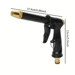 High Pressure Water Gun for Car & Home Cleaning - No Adaptor Needed
