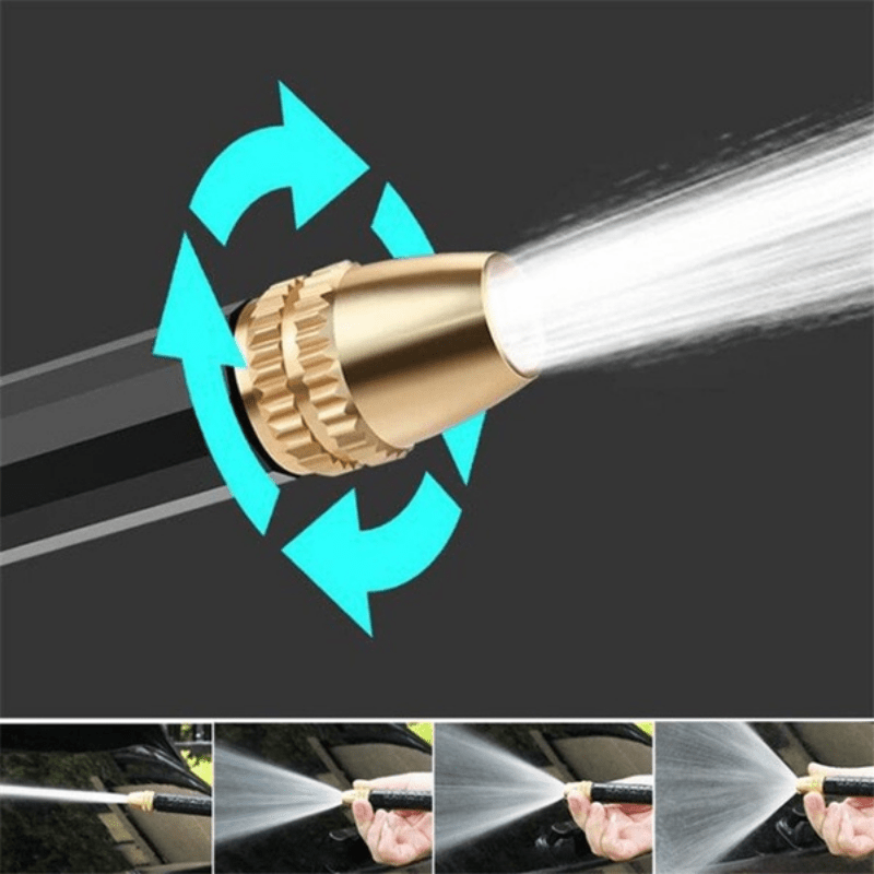 High Pressure Water Gun for Car & Home Cleaning - No Adaptor Needed