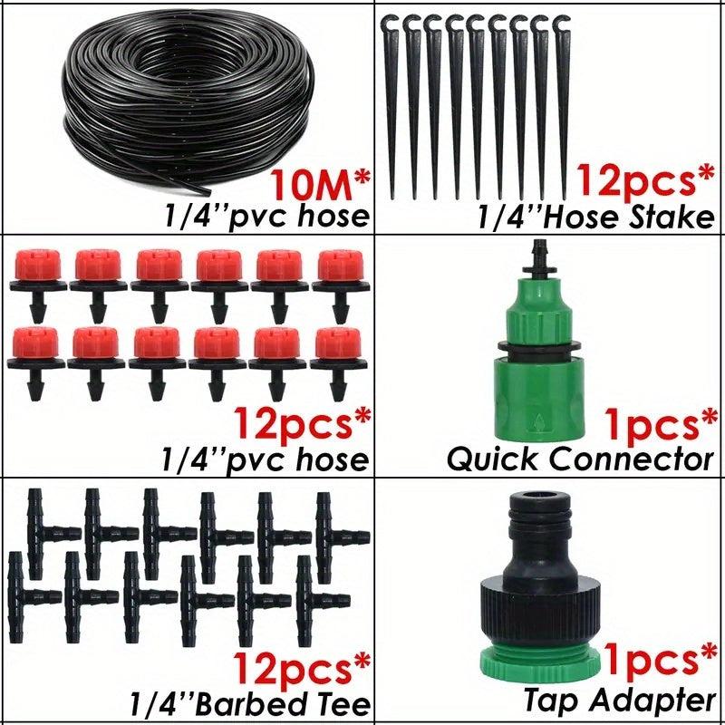 Automatic Drip Irrigation System for Garden Watering