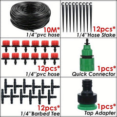 Automatic Drip Irrigation System for Garden Watering