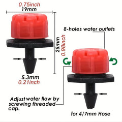Automatic Drip Irrigation System for Garden Watering