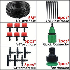 Automatic Drip Irrigation System for Garden Watering