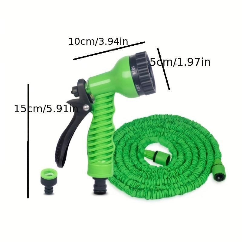 High Pressure Car Wash Water Gun Telescopic Hose 3 Times Telescopic Water Hose