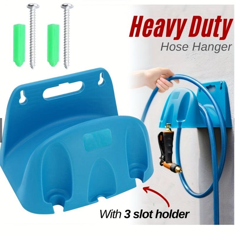 Water Pipe Storage Rack Roller Wall Hanging Car Wash Watering Hose