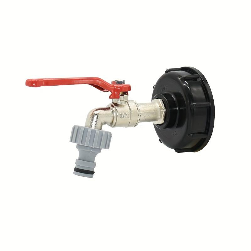 Tank Tap Adapter S60 Barrel Joint Garden Irrigation Pump Strainer Filter
