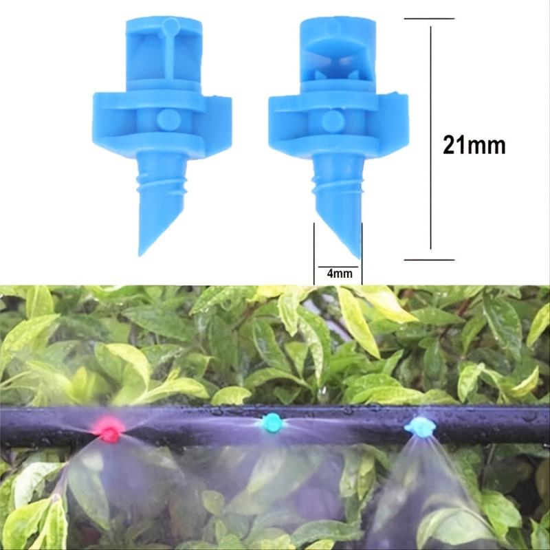 Refraction Atomization Micro Sprinkler 360u00b0 PE Pipe Irrigation