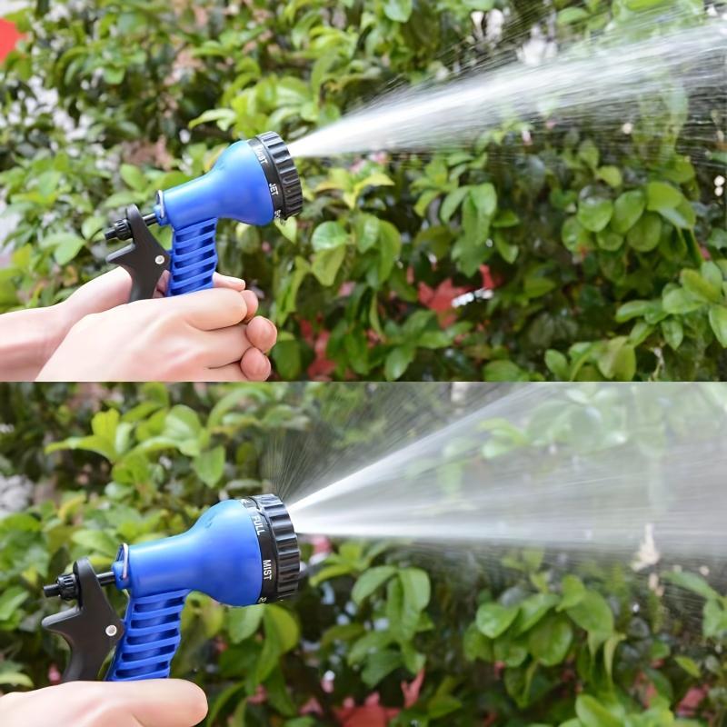 50ft Expandable Garden Water Hose w/ 7 Nozzles