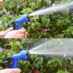 50ft Expandable Garden Water Hose w/ 7 Nozzles