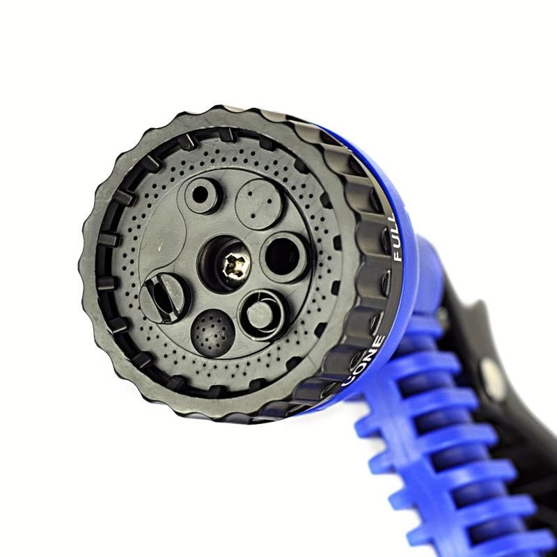 50ft Expandable Garden Water Hose w/ 7 Nozzles