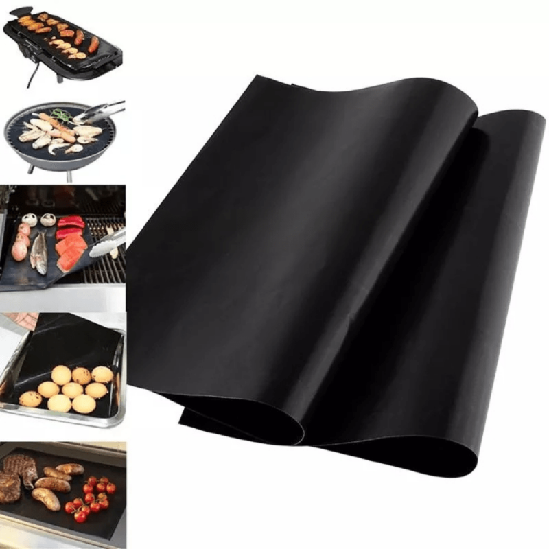Non Stick BBQ Grill Mat Portable Outdoor Picnic Cooking Tool