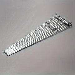 Stainless Steel Kabob Skewers for Lamb Skewers Rotisserie Accessories