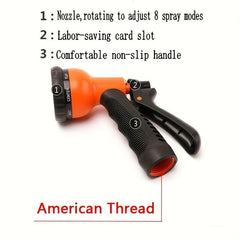 Adjustable Garden Water Gun Sprinkler Hose Nozzle High Pressure Sprinkler