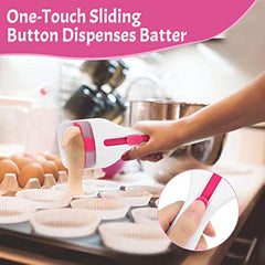 1pc Cupcake Scoop BPA Batter Dispenser Measuring Function Equal Amounts