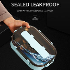 304 Stainless Steel Lunch Box for College Dorms Bento Boxes