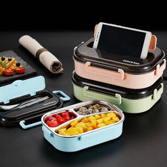 304 Stainless Steel Lunch Box for College Dorms Bento Boxes
