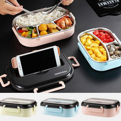 304 Stainless Steel Lunch Box for College Dorms Bento Boxes