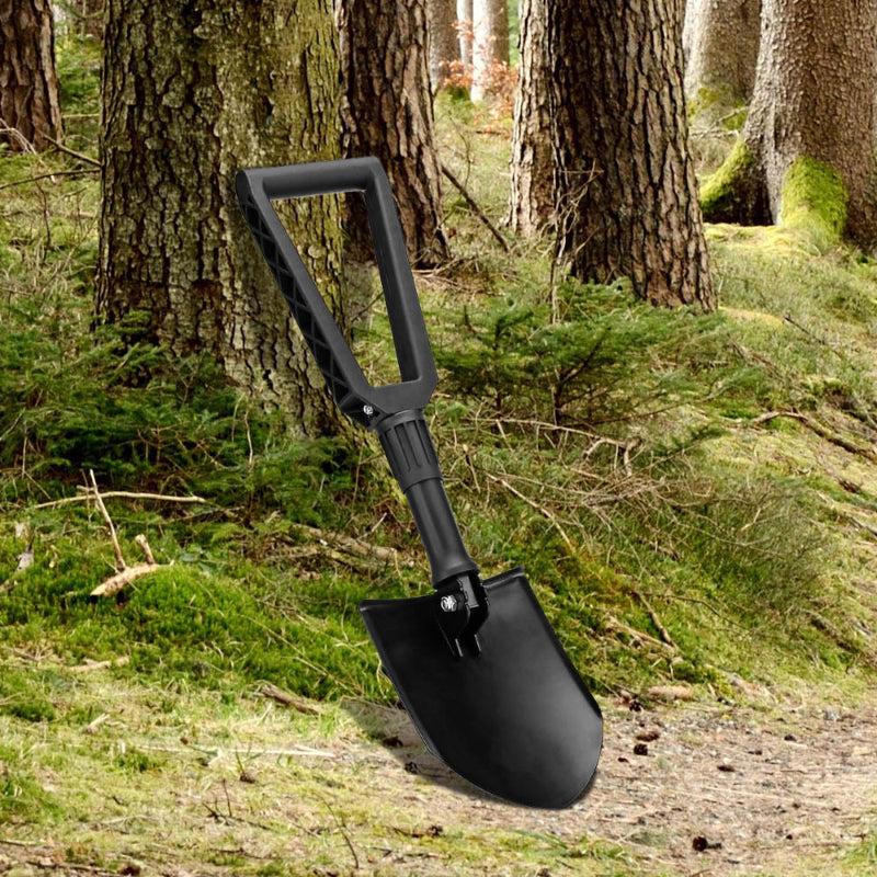 Foldable Gardening Shovel Tri Fold Entrentching Tool Folding Camping Shovel