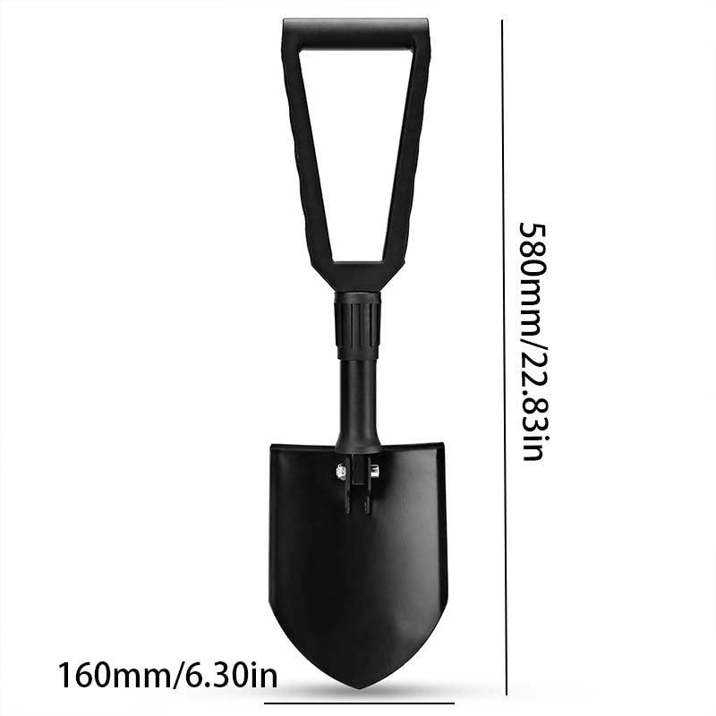 Foldable Gardening Shovel Tri Fold Entrentching Tool Folding Camping Shovel