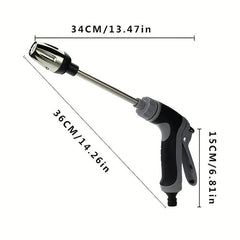 Flex Garden Hose High Pressure Car Wash Pipe Spray Gun Cleaning Nozzle