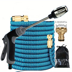 Flex Garden Hose High Pressure Car Wash Pipe Spray Gun Cleaning Nozzle