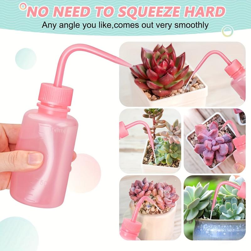 2pcs Tattoo Squeeze Bottle Mini 5oz Easy Carry Eyelash Water Bottle