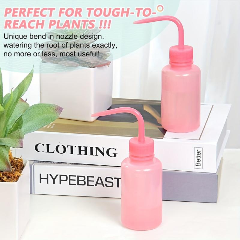 2pcs Tattoo Squeeze Bottle Mini 5oz Easy Carry Eyelash Water Bottle