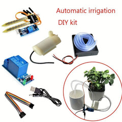 Garden Bonsai Auto Irrigation System Micro Drip Sensor Water Pumping