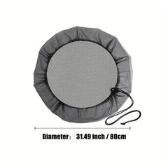 Rain Barrel Mesh Cover Filter Screen with Drawstring, 70 Characters Limit